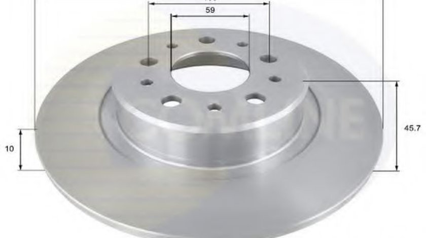 Disc frana ALFA ROMEO 156 (932) (1997 - 2005) COMLINE ADC1831 piesa NOUA