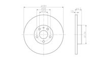 Disc frana Alfa Romeo 156 Sportwagon (932) 2000-20...