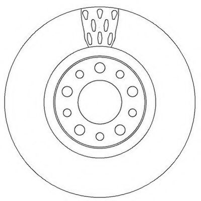 Disc frana ALFA ROMEO 159 (939) (2005 - 2011) JURID 562299JC piesa NOUA