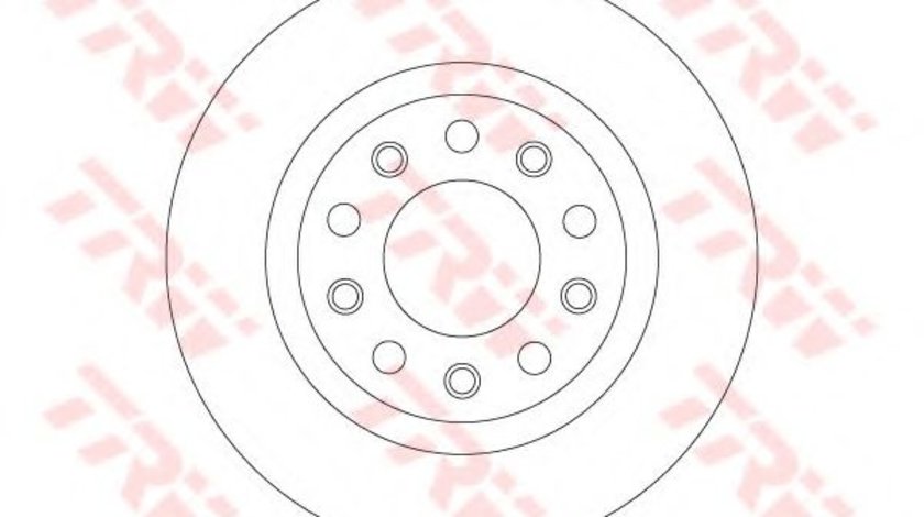 Disc frana ALFA ROMEO GIULIETTA (940) (2010 - 2016) TRW DF8070 piesa NOUA