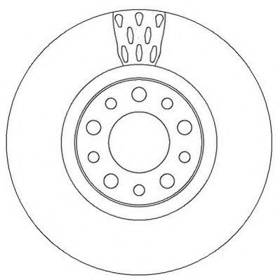 Disc frana ALFA ROMEO SPIDER (939_, 939) (2006 - 2010) JURID 562299JC piesa NOUA