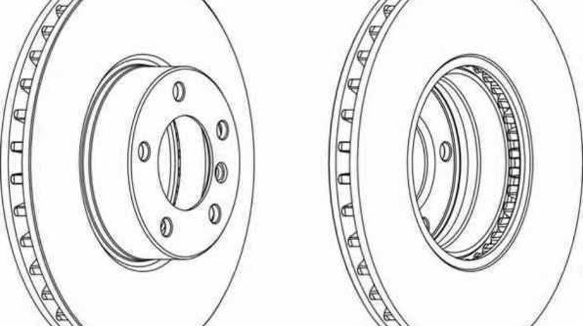 Disc frana ALPINA B10 E39 FERODO DDF1202C-1