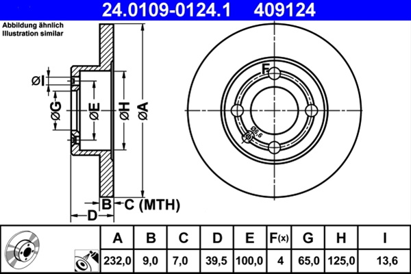Disc Frana Ate Vag 24.0109-0124.1