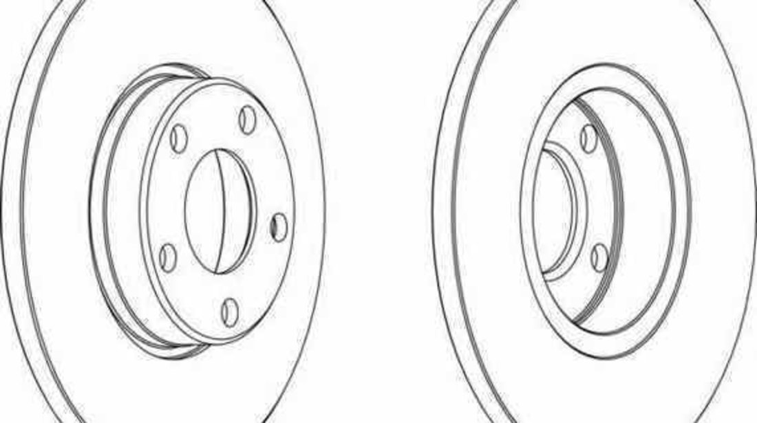 Disc frana AUDI 100 4A C4 FERODO DDF324