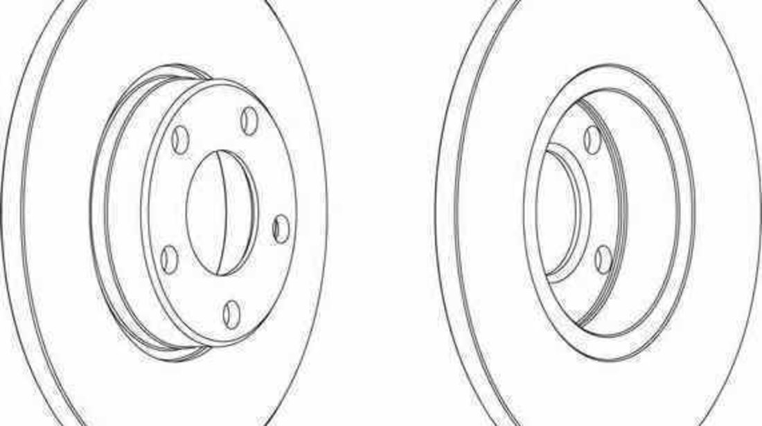 Disc frana AUDI 100 4A C4 FERODO DDF324