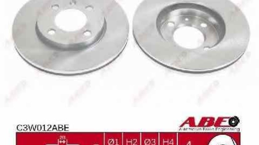 Disc frana AUDI 80 89 89Q 8A B3 ABE C3W012ABE