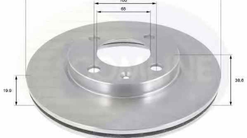 Disc frana AUDI 80 89 89Q 8A B3 COMLINE ADC1404V