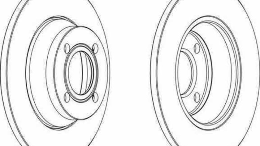 Disc frana AUDI 80 8C B4 FERODO DDF518