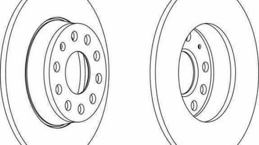 Disc frana AUDI A1 8X1 8XF FERODO DDF1895