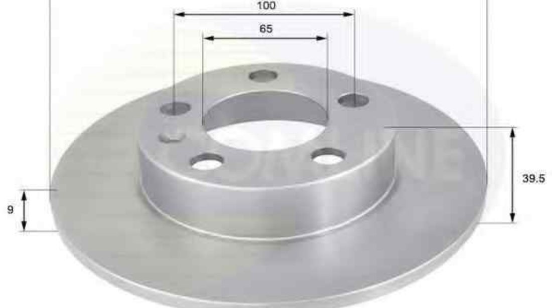 Disc frana AUDI A1 Sportback (8XA, 8XK) COMLINE ADC1414