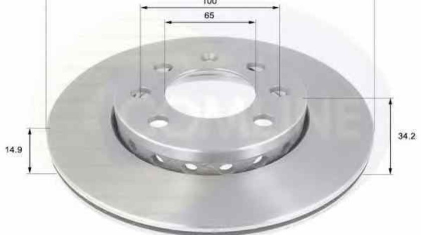 Disc frana AUDI A2 8Z0 COMLINE ADC1454V