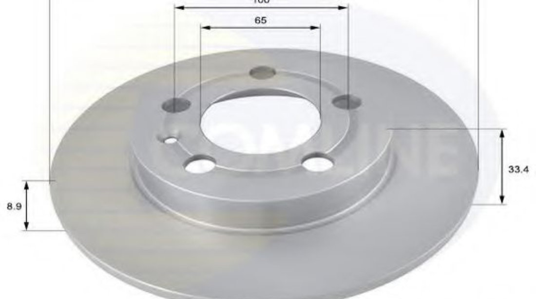 Disc frana AUDI A3 (8L1) (1996 - 2003) COMLINE ADC1443 piesa NOUA