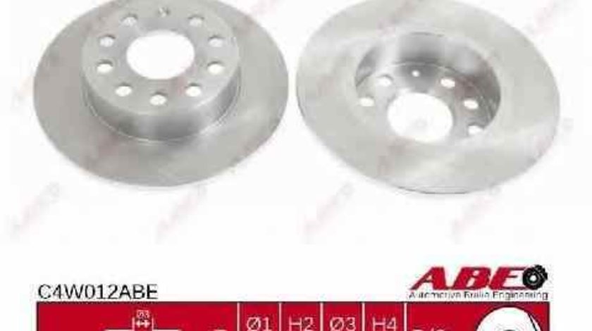 Disc frana AUDI A3 8P1 ABE C4W012ABE