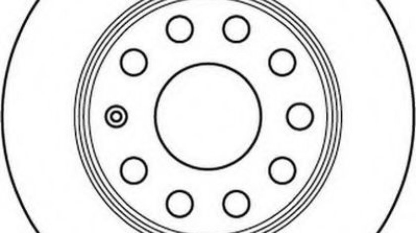 Disc frana AUDI A3 Cabriolet (8P7) (2008 - 2013) JURID 562236JC piesa NOUA