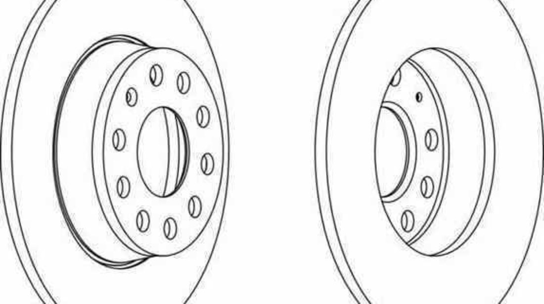 Disc frana AUDI A3 Sportback 8PA FERODO DDF1895