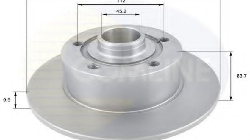 Disc frana AUDI A4 (8D2, B5) (1994 - 2001) COMLINE ADC1419 piesa NOUA