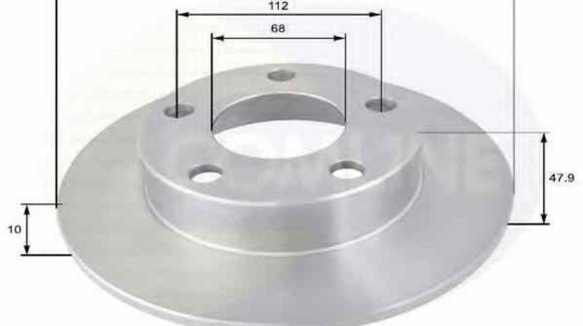 Disc frana AUDI A4 8D2 B5 COMLINE ADC1437