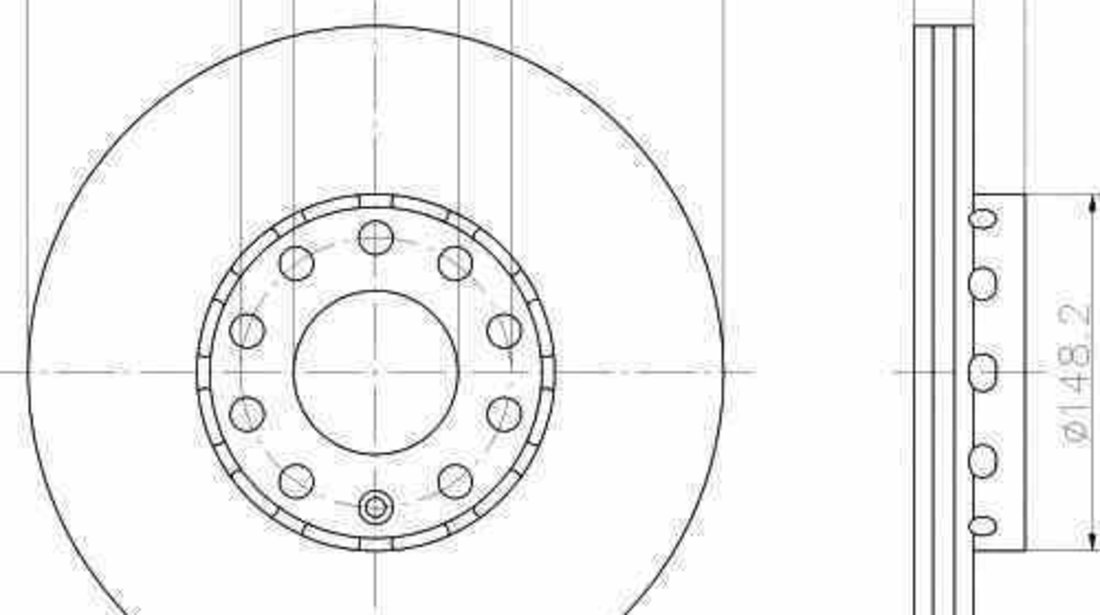 Disc frana AUDI A4 (8D2, B5) TEXTAR 92057600