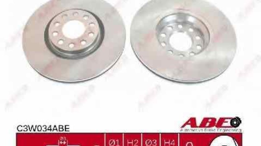 Disc frana AUDI A4 8E2 B6 ABE C3W034ABE