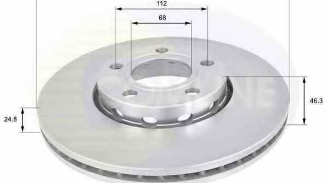 Disc frana AUDI A4 8E2 B6 COMLINE ADC1417V