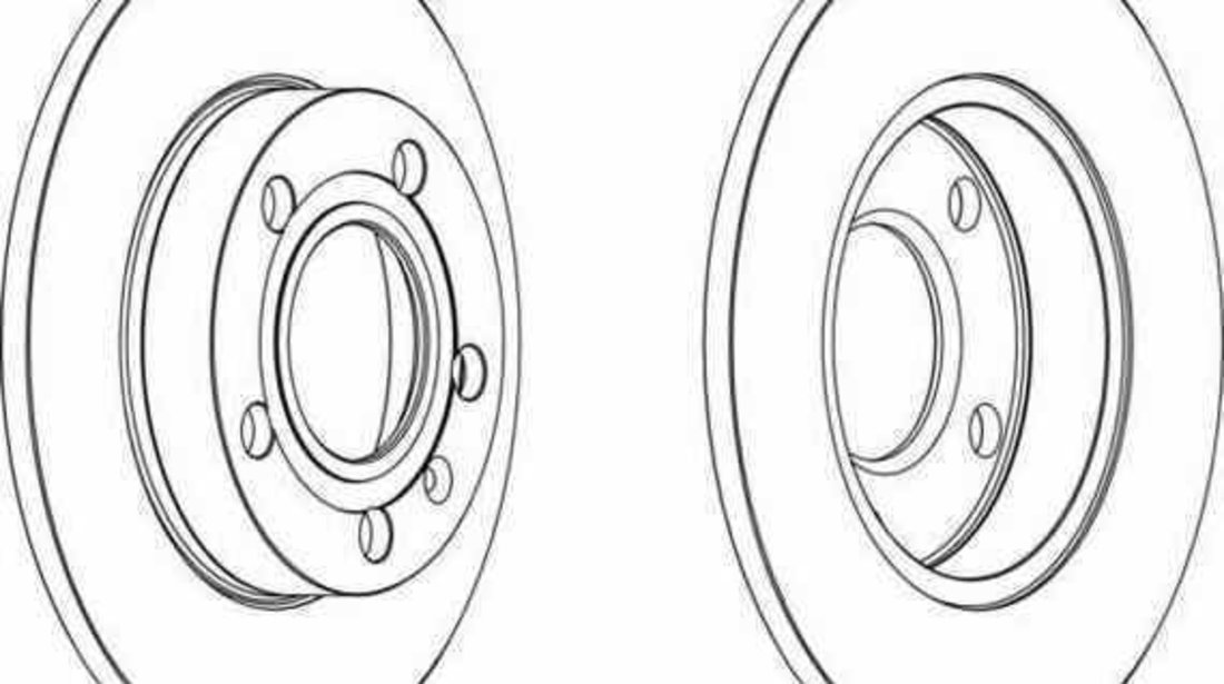 Disc frana AUDI A4 8E2 B6 FERODO DDF1709