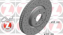 Disc frana AUDI A4 (8K2, B8) (2007 - 2015) ZIMMERM...