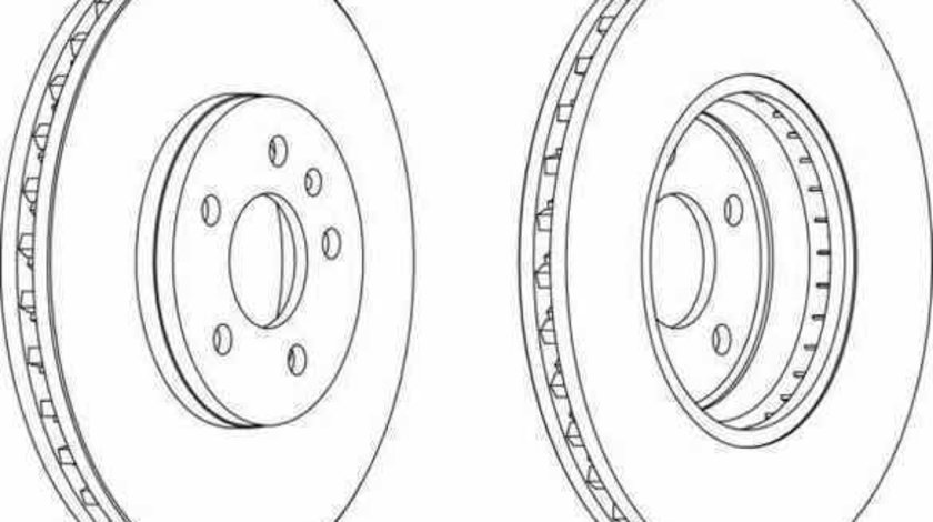 Disc frana AUDI A4 8K2 B8 FERODO DDF1664