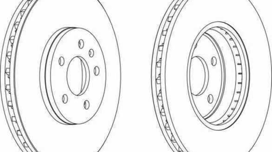 Disc frana AUDI A4 Allroad 8KH B8 FERODO DDF1664