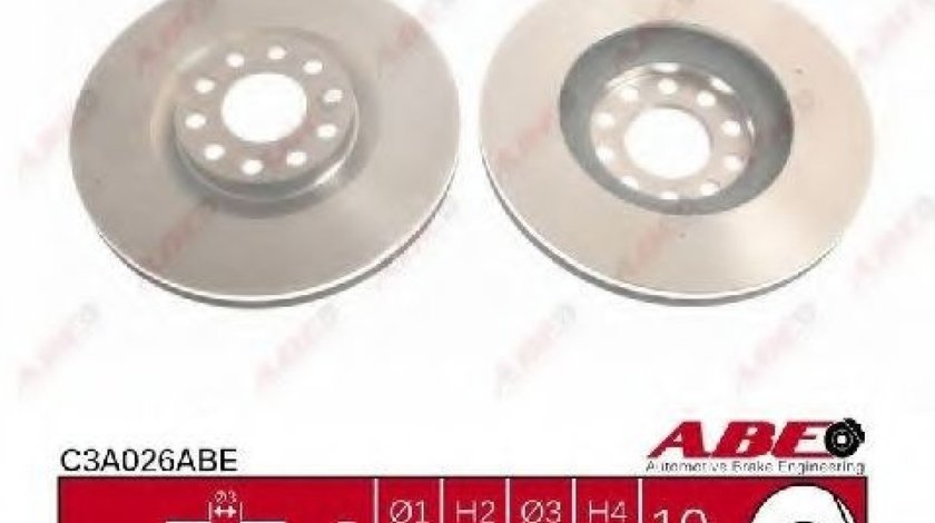 Disc frana AUDI A4 Avant (8D5, B5) (1994 - 2001) ABE C3A026ABE piesa NOUA