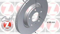 Disc frana AUDI A4 Avant (8E5, B6) (2001 - 2004) Z...