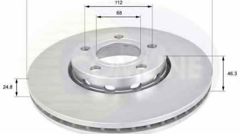 Disc frana AUDI A4 Avant 8E5 B6 COMLINE ADC1417V