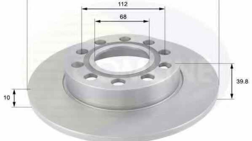 Disc frana AUDI A4 Avant 8ED B7 COMLINE ADC1446