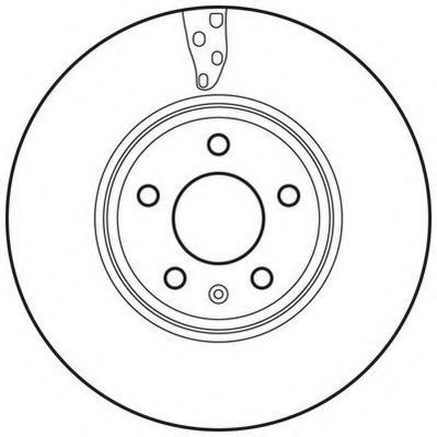 Disc frana AUDI A4 Avant (8K5, B8) (2007 - 2015) JURID 562466JC piesa NOUA