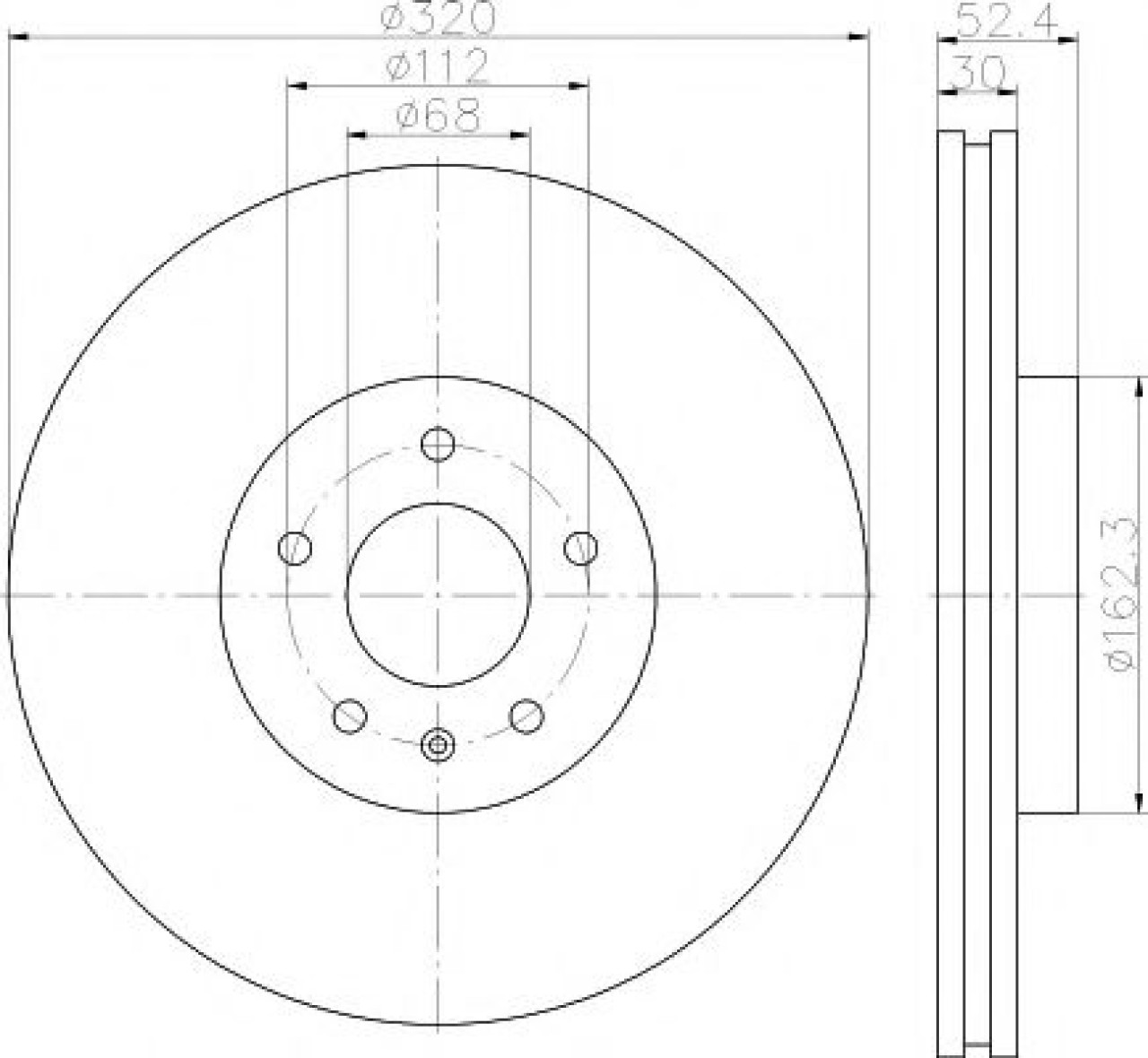 Disc frana AUDI A4 Avant (8K5, B8) (2007 - 2015) TEXTAR 92229303 piesa NOUA