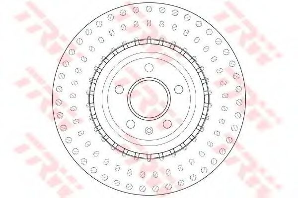 Disc frana AUDI A4 Avant (8K5, B8) (2007 - 2015) TRW DF6149S piesa NOUA