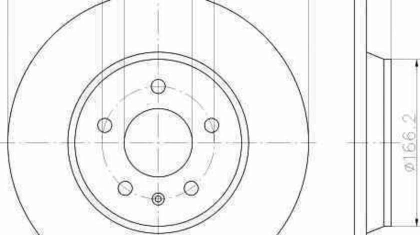 Disc frana AUDI A4 Avant 8K5 B8 TEXTAR 92160103