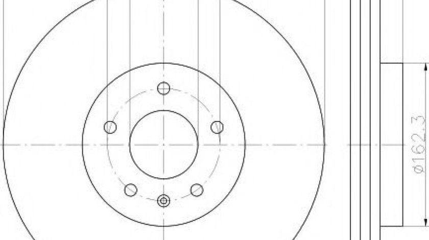Disc frana AUDI A5 (8T3) (2007 - 2016) TEXTAR 92229303 - produs NOU