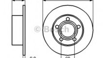 Disc frana AUDI A6 (4A, C4) (1994 - 1997) BOSCH 0 ...