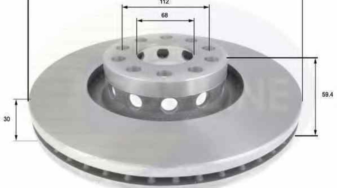 Disc frana AUDI A6 4A C4 COMLINE ADC1435V