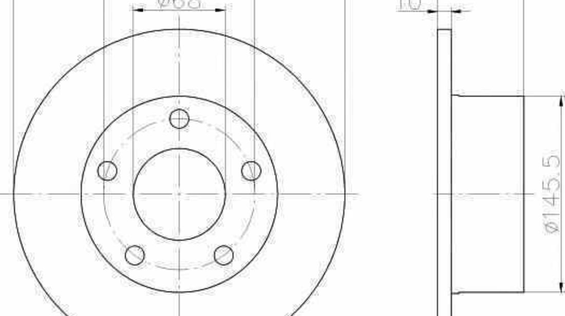 Disc frana AUDI A6 4A C4 TEXTAR 92057503