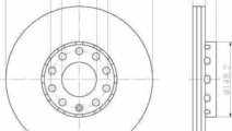 Disc frana AUDI A6 (4A, C4) TEXTAR 92057600