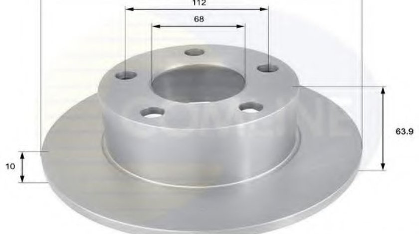 Disc frana AUDI A6 (4B2, C5) (1997 - 2005) COMLINE ADC1427 piesa NOUA