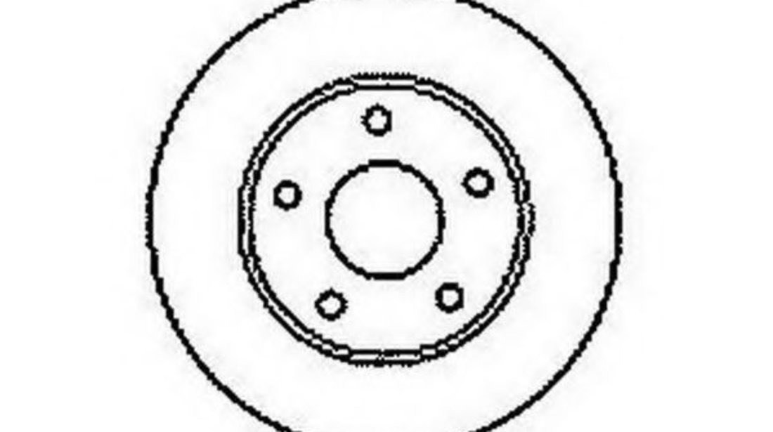 Disc frana AUDI A6 (4B2, C5) (1997 - 2005) JURID 561549JC piesa NOUA