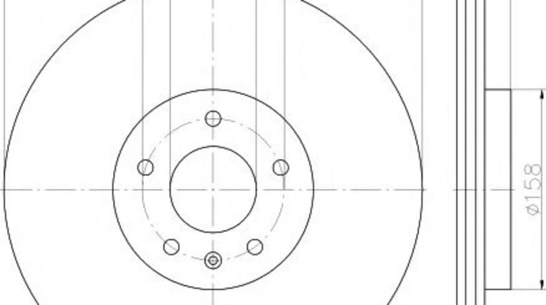 Disc frana AUDI A6 Allroad (4FH, C6) (2006 - 2011) TEXTAR 92160403 piesa NOUA