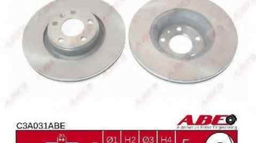 Disc frana AUDI A6 Allroad 4FH C6 ABE C3A031ABE