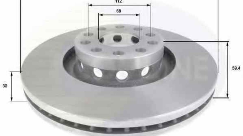 Disc frana AUDI A6 Avant 4A C4 COMLINE ADC1435V