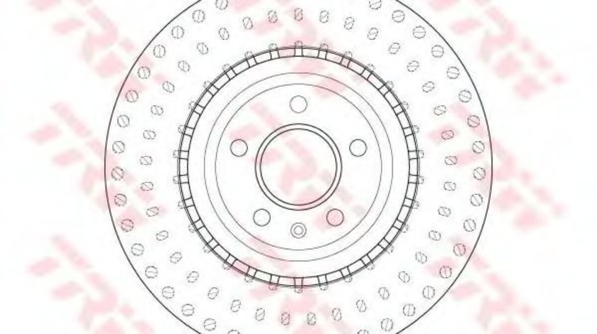 Disc frana AUDI A7 Sportback (4GA, 4GF) (2010 - 2016) TRW DF6149S piesa NOUA