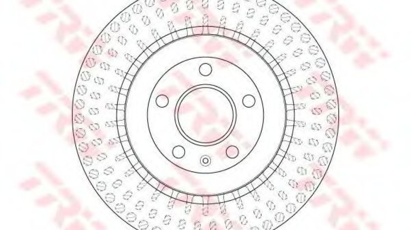 Disc frana AUDI A7 Sportback (4GA, 4GF) (2010 - 2016) TRW DF6175S piesa NOUA