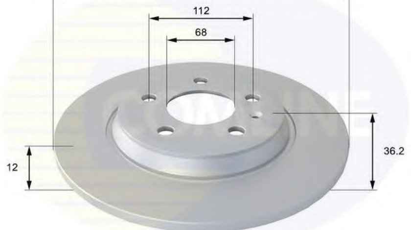 Disc frana AUDI A7 Sportback (4GA, 4GF) (2010 - 2016) COMLINE ADC1478 piesa NOUA