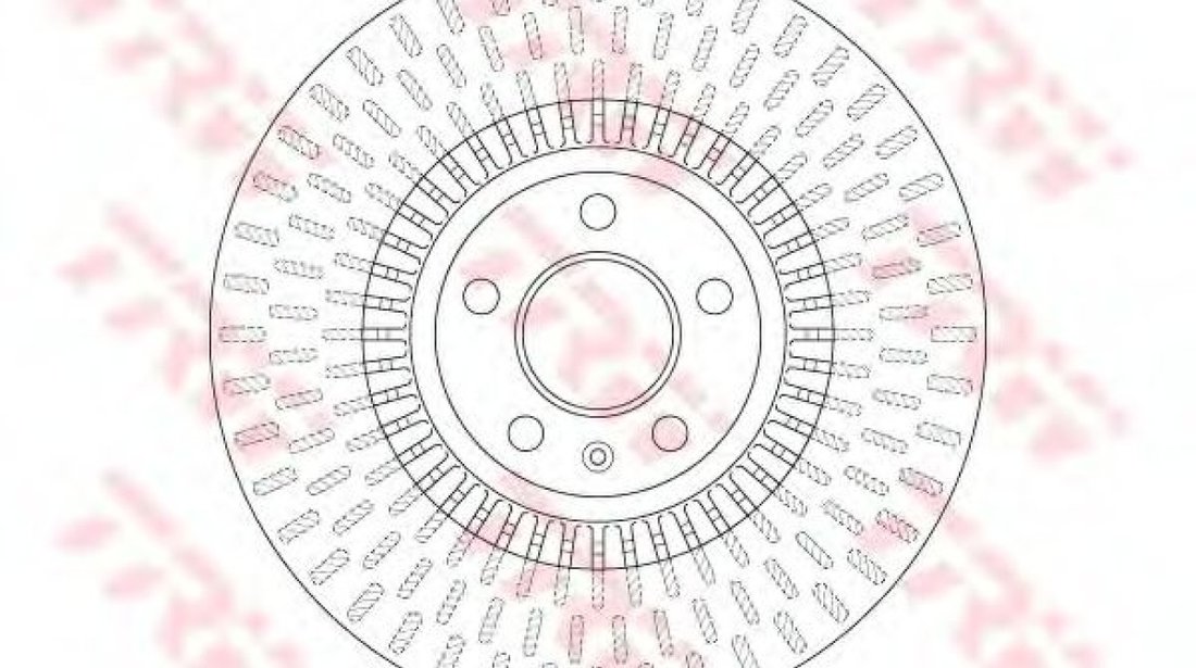 Disc frana AUDI A7 Sportback (4GA, 4GF) (2010 - 2016) TRW DF6216 piesa NOUA